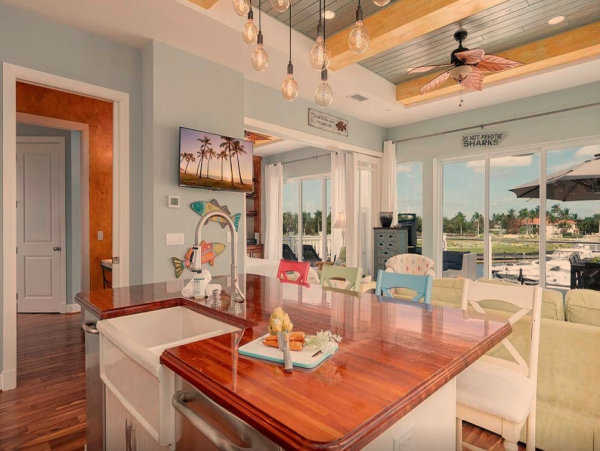 Unique Vacation Rental with Harbor Views in Cape Coral